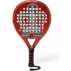 Schwarzer Crown Piton 10 Padelschläger EINHEITSGRÖSSE