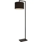 lux.pro Stehleuchte 161cm E27 max. 60W Schwarz