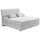 ed exciting design Boxspringbett ¦ grau ¦ Maße (cm): B: 185 H: 126