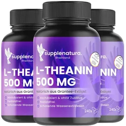 supplenatura® L-Theanin Pure - Kapseln - 500mg Tagesdosis 720 St