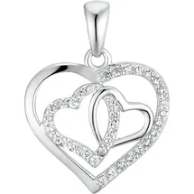Amor Herzanhänger 2023028 Silber