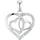 Amor Herzanhänger 2023028 Silber