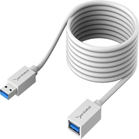 Sabrent USB Kabel 3 m USB 3.2 Gen 1 (3.1 Gen 1) USB A Weiß