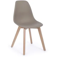 Stuhl System 4er-Set, Taupe