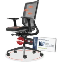 Yaasa Chair Classic Stoff Schwarz