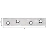 GAH Alberts Flachverbinder 80 mm x 15 mm x 1,75 mm 100 Stück
