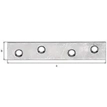 GAH Alberts Flachverbinder 80 mm x 15 mm x 1,75 mm 100 Stück