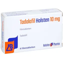 Tadalafil Holsten 10 Mg Filmtabletten 4 St