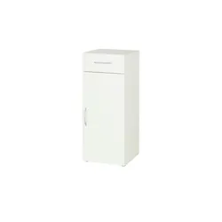 Schuhschrank  Multischrank-System ¦ weiß ¦ Maße (cm): B: 40 H: 98 T: 40.0