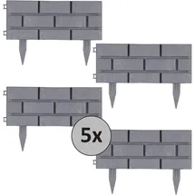 Hti-Living HTI-Living, Beeteinfassung Steinmauer Grau