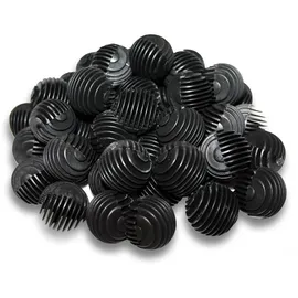 Wiltec Sunsun 40x Aquarium Bio Balls Ø 28mm, Filterbälle für Aquarien und Teich, zur Besiedlung durch nitrifizierende Bakterien im Filter