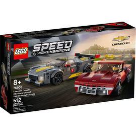 Lego Speed Champions Chevrolet Corvette C8.R & 1968 Chevrolet Corvette 76903