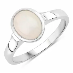 Rafaela Donata Ring Sterling Silber Opal in Silber Ringe   Damen