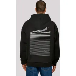 Kapuzenpullover F4NT4STIC "The Wizard of Oz Wicked Witch Flying", Herren, Gr. XL, schwarz, Obermaterial: 100% Baumwolle, casual, oversize, Langarm, Pullover, Print