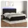 vidaXL Boxspringbett 200 x 200 cm Schwarz