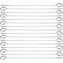 Rosenstein & Söhne Grillspieß 31 cm Edelstahl silber