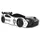 Aileenstore Kinderbett Police 90 x 200 cm Holz schwarz