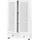 Mendler HWC-N87 Badkommode 80 x 138 x 36 cm Braun/Weiß