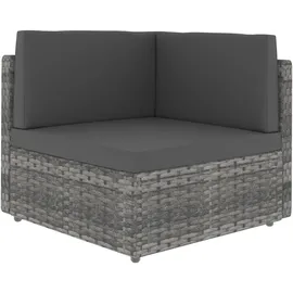 vidaXL Modulares 2-Sitzer-Sofa 0 x 0 x 0 cm Grau