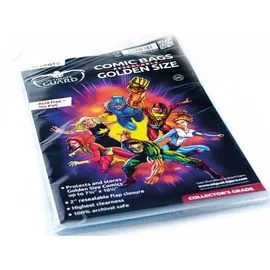 Ultimate Guard Comic Bags wiederverschließbar Golden Size (100)
