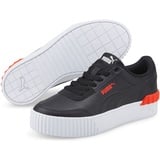 Puma Carina Lift Kinder Sneaker puma black/puma black/firelight 39