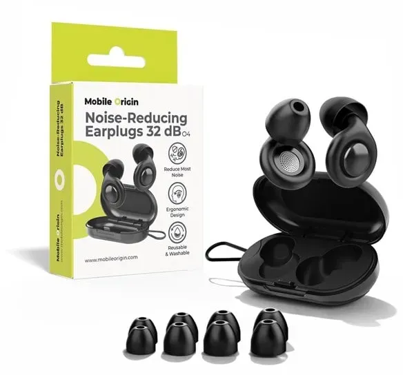 EA1 Sleeping Earplugs 32 dB - Black
