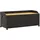 vidaXL Sitzbank 123 x 54 x 50 cm Schwarz