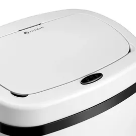 Juskys Automatik Mülleimer 50 l Weiß