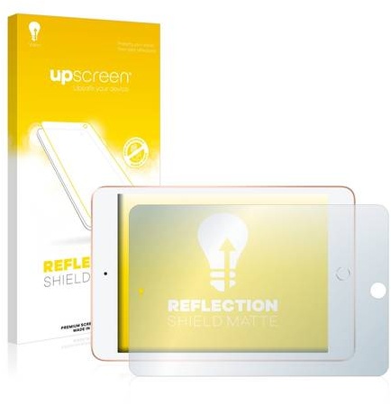 upscreen® Reflection Shield Matte Displayschutzfolie Premium für Apple iPad mini 2019 (Querformat)