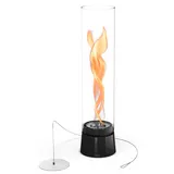 höfats SPIN air 1200 Tischfeuer Emaille schwarz