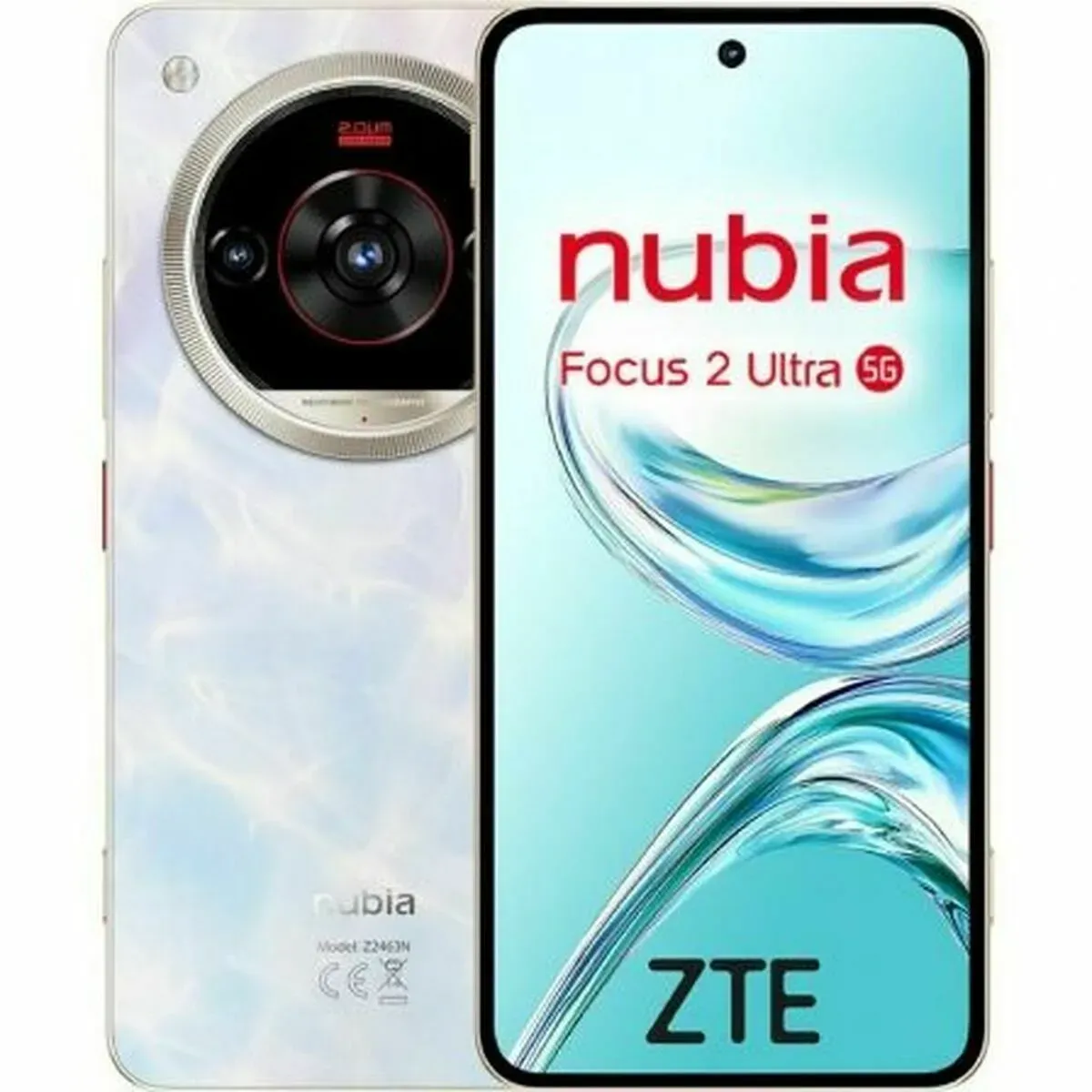 Smartphone ZTE P720F12-WH Octa Core 8 GB RAM 512 GB Weiß