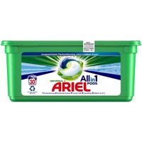 Ariel Waschmittel Pods All-in-1, 30 Waschladungen, Universal Frischer Wäscheduft und strahlende Reinheit