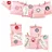 Frau Wundervoll DIY Adventskalender zum Befüllen rosa Stern 13x16,5cm