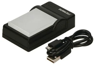Duracell Ladegerät mit USB Kabel für LP-E17/LP-E19