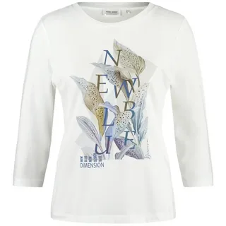 Gerry Weber T-Shirt, 3/4 ARM rohweiss
