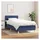 vidaXL Boxspringbett 100 x 200 cm Blau