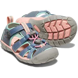 Keen Seacamp II CNX Kinder Flint Stone/Ocean Wave 30