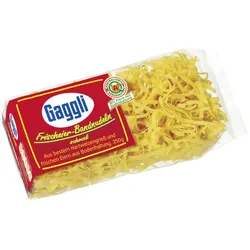 Gaggli Frischeier-Bandnudeln schmal 4mm 250G