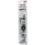 Mitsubishi Pencil Uni-Ball One Ersatzmine, 0,38 mm, Schwarz, UMR-05S - 0.38mm