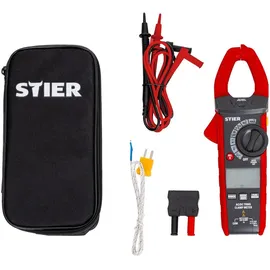 Stier Digitale Stromzange AC/DC 1000V 400A 40MΩ 100kHz