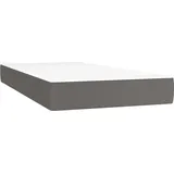 vidaXL Taschenfederkernmatratze Grau 90 x 200 cm H3