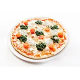 Topkapi Serie Pizza Gusto │ Pizzateller Pizza Neturia │ Großer Pizzateller Ø ~31,5 cm │ Made in Italy │ Porzellan │ 2 Stück