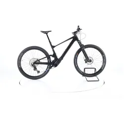 Scott Lumen eRIDE 910 Fully E-Bike 2023 - raw carbon gloss yellow flakes chrome - L