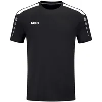 Jako Power kurzarm Trikot Kinder 800 schwarz 164