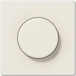 Jung Abdeckung für Drehdimmer (weiß)