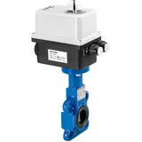 Danfoss mot, Absperrklappe 082G7400 DN50, 230V, Klappensch, Edelstahl, FL