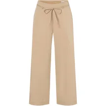 MAC Chiara Wide Fit Schlupfhosen Beige 36