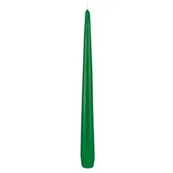 Spitzkerze d.grün 203040.008 250x25mm