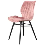 DS4U - Rubin Esszimmerstuhl 2.0 Samt rosa