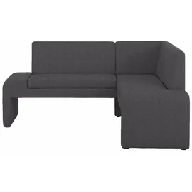 Home Affaire Bologna 180 x 84 x 140 cm Struktur fein langer Schenkel links dunkelgrau